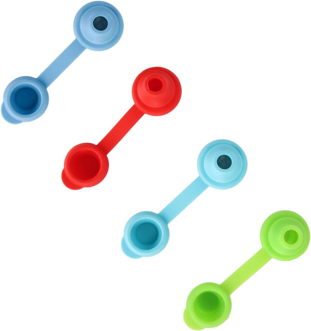 Top de Garrafa de Bico à Prova de Vazamento, Silicone Fácil,... - Image 7
