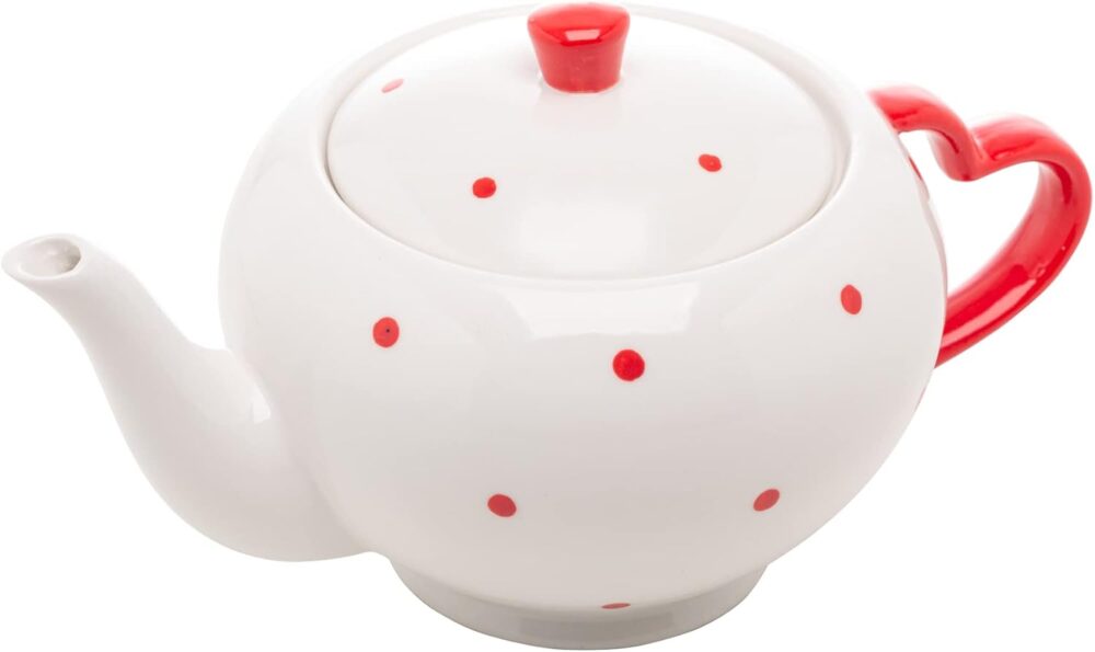 Bule de Chá de Porcelana Petit Pois 700ml - Wolff - Image 2