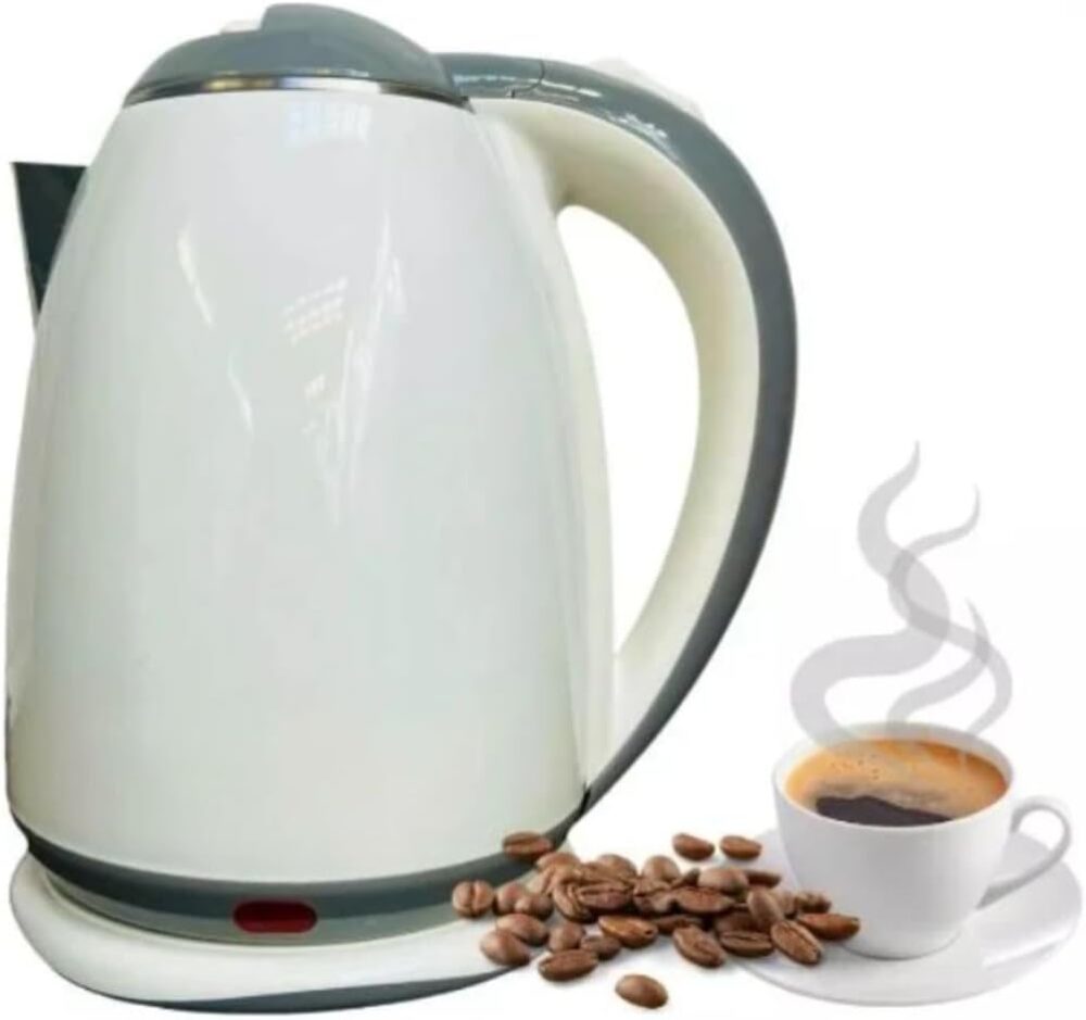 Chaleira Jarra Elétrica Inox Prática 1.8l Branco 127v