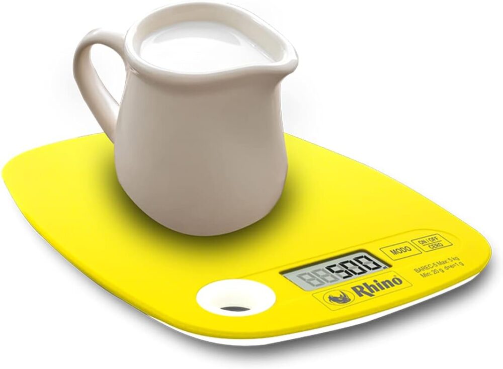 Balança digital para cozinha, 5 kg. / 1 g, Rhino BAREC-5 Des... - Image 2
