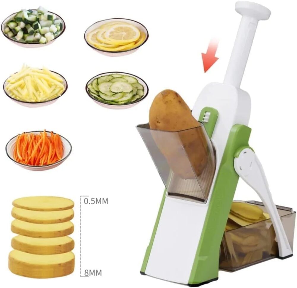 Fatiador para Saladas, Cortador de Legumes Multifuncional Fo... - Image 5