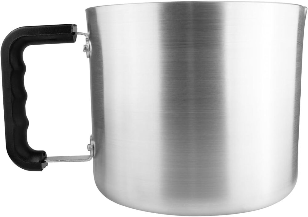 Caneca Leiteira Grande Canecão Caneco Nº 20 Alumínio Cabo Ba... - Image 7