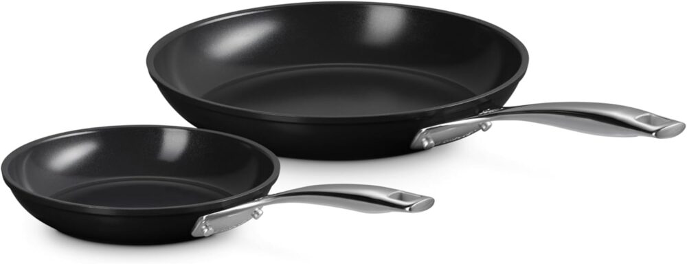 Le Creuset Conjunto de frigideiras essenciais de cerâmica an...