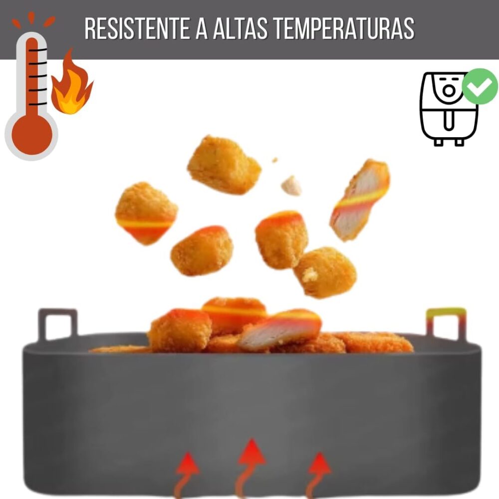 Forma de Silicone para Fritadeira Eletrica Air Fryer - Com A... | É bom mesmo? Descubra antes de comprar - Image 2