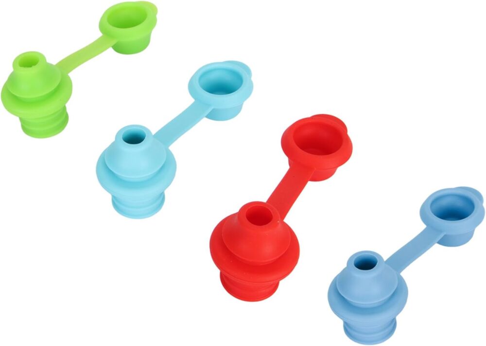 Top de Garrafa de Bico à Prova de Vazamento, Silicone Fácil,...
