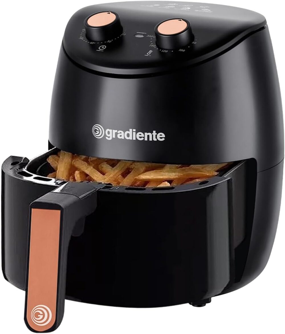 Fritadeira Elétrica Airfryer Sem Óleo Gradiente 5,0l Cesto R... | É bom mesmo? Descubra antes de comprar - Image 4