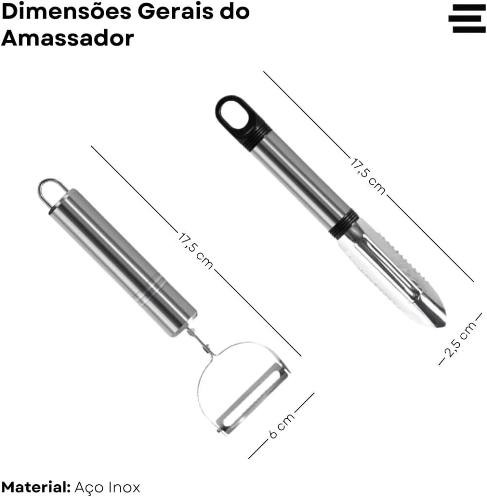 ETHMIX, Kit, Conjunto, Jogo de Descascador Manual de Aliment... - Image 5