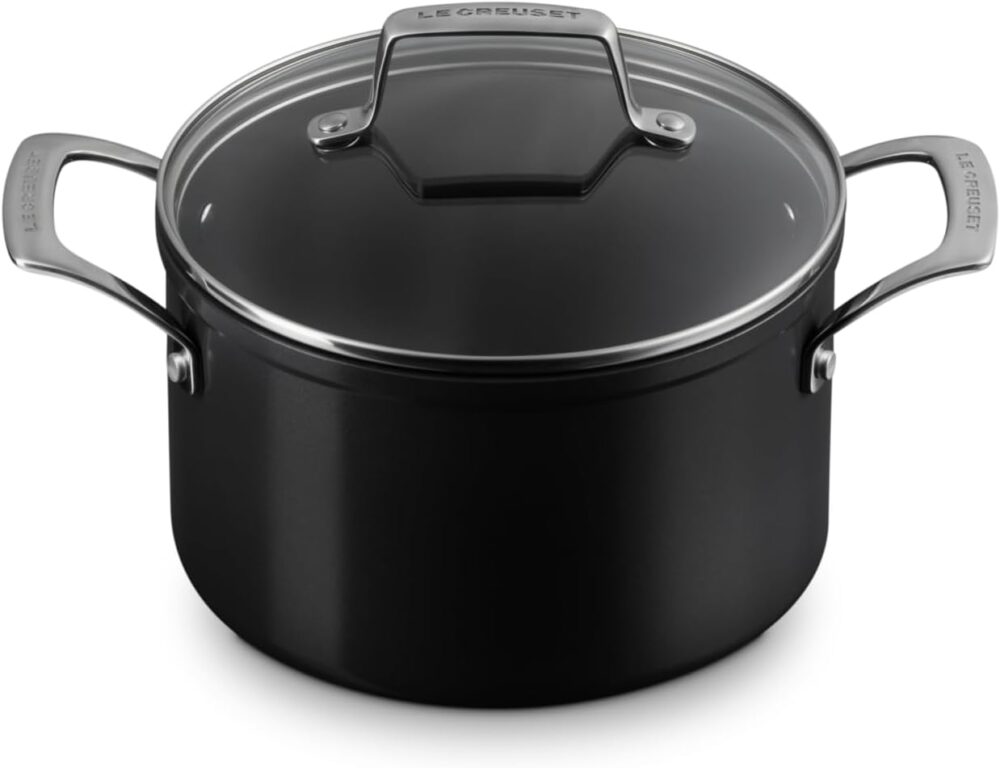 Le Creuset Panela de cerâmica antiaderente essencial com tam...