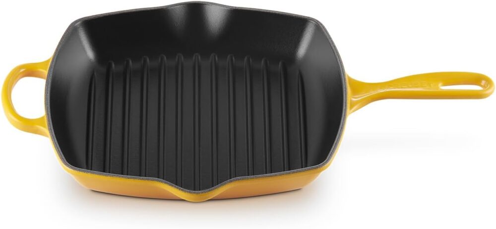 Grelha Quadrada Signature 26cm, Nectar, Ferro Fundido, Le Cr...