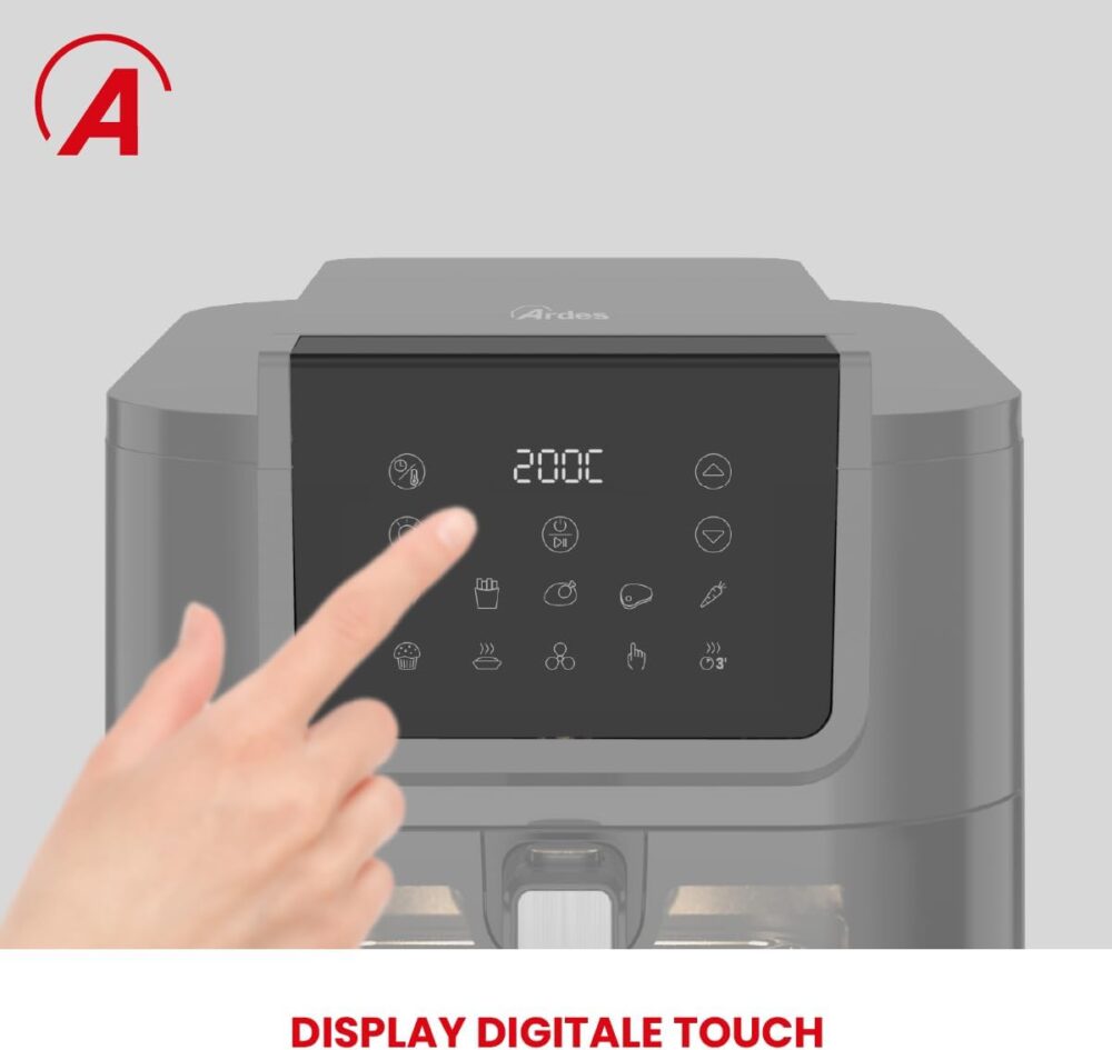 ARDES - ARFRYA08LV Friggitrice Ad Aria 8 litros extra profon... | É bom mesmo? Descubra antes de comprar - Image 7