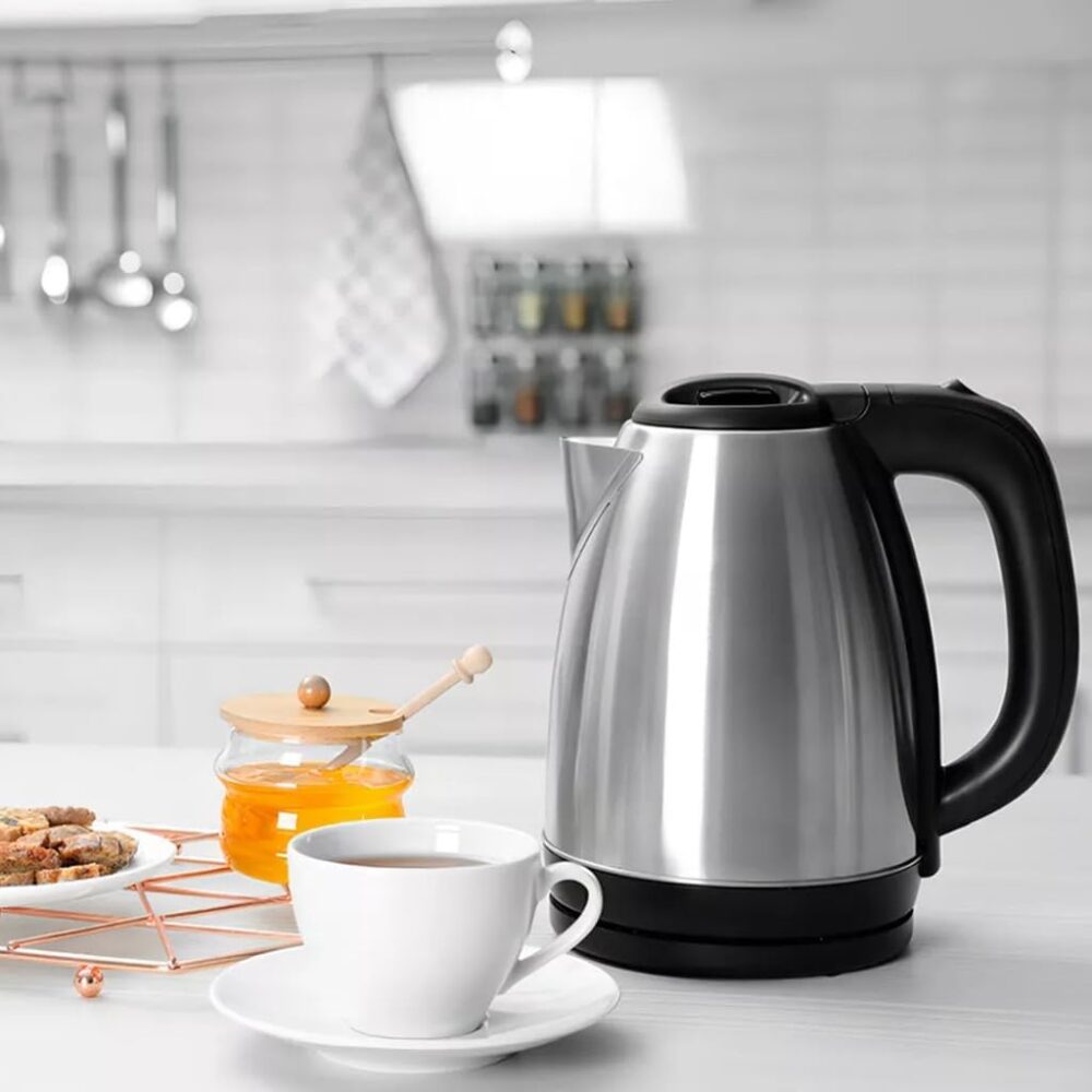 Chaleira Elétrica Inox 1,8L 110V Térmica Café Chá Água Quent... - Image 5
