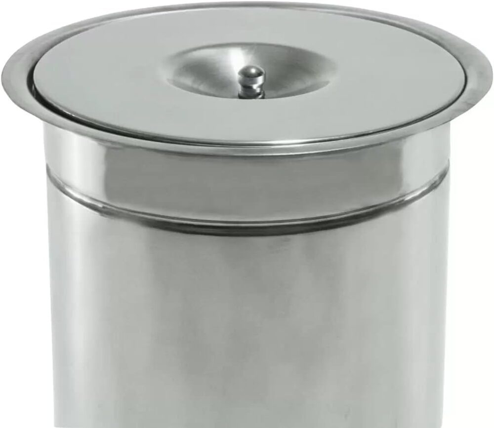 Lixeira Pia Cozinha Embutir Aço Inox 5 Litros - Image 2