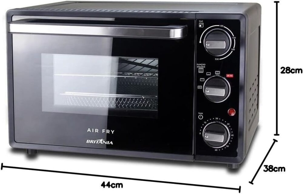 Forno elétrico BFE25P 25L Preto 127v Britânia | É bom mesmo? Descubra antes de comprar - Image 7