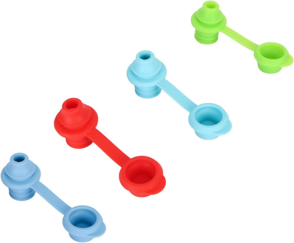 Top de Garrafa de Bico à Prova de Vazamento, Silicone Fácil,... - Image 5