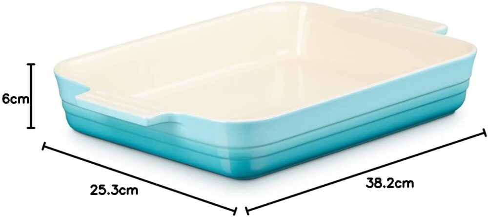 Le Creuset Travessa Retangular Clássica 32 cm Cerâmica Azul ... - Image 5