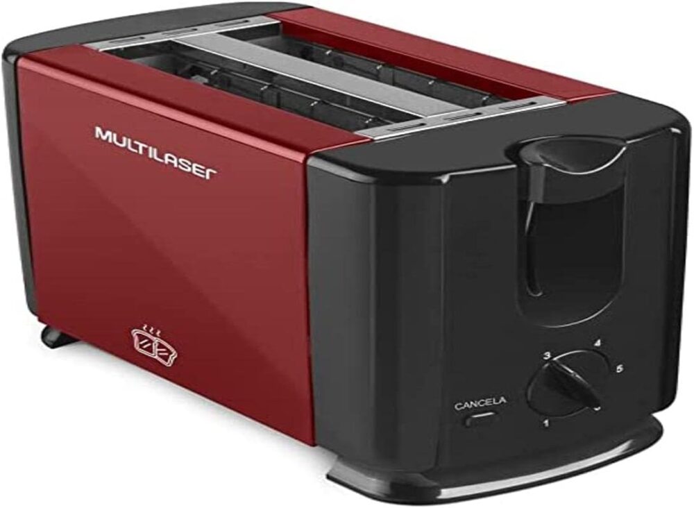 Torradeira Duo 700w-220v Vermelha Multi - CE142