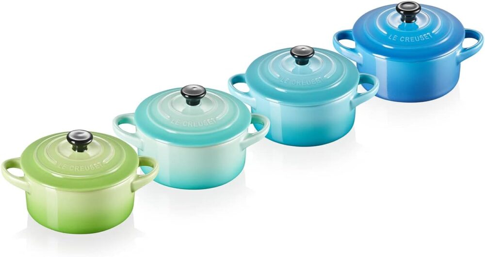 Le Creuset Set 4 Mini Cocottes 10 cm Cerâmica Colorido - Image 2