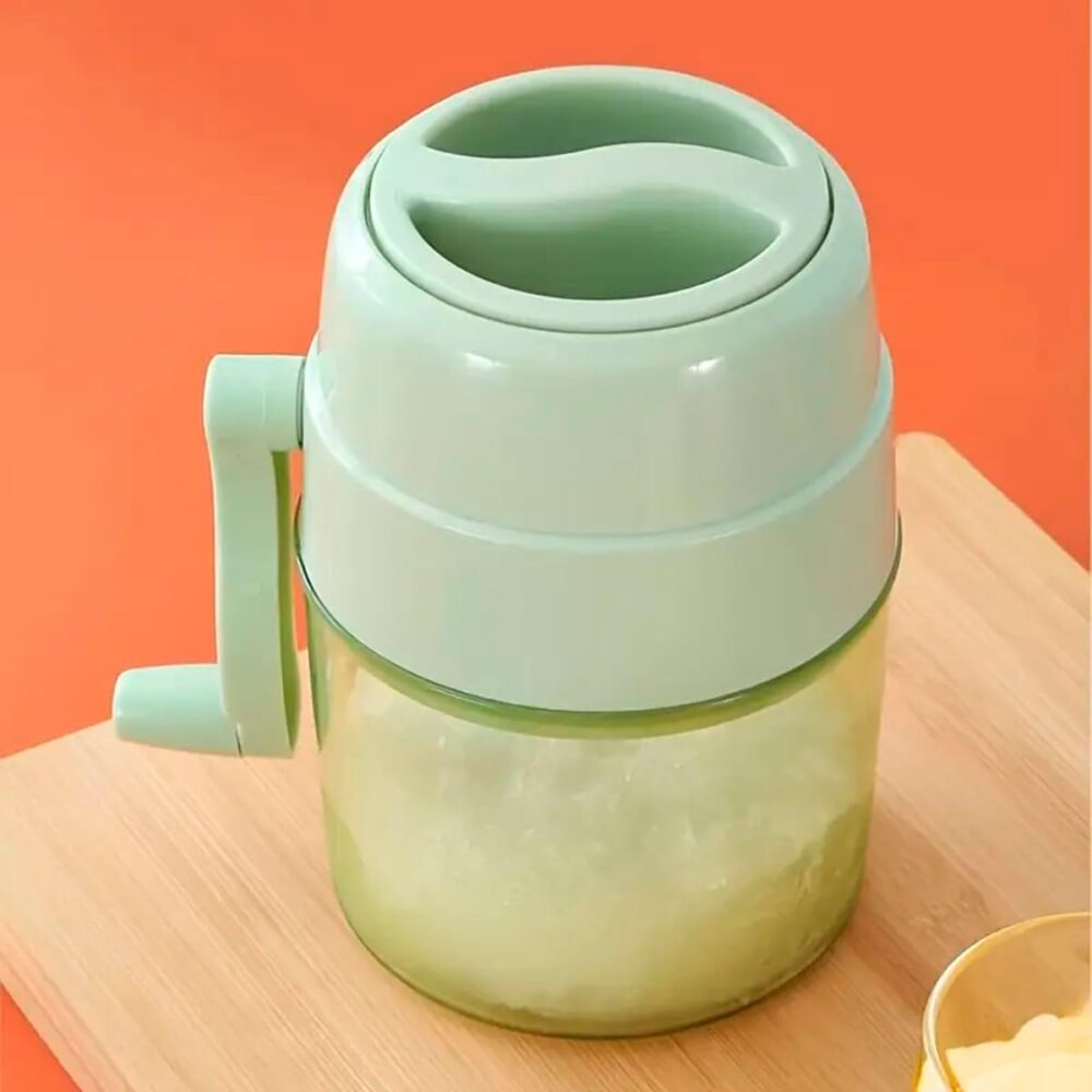 Máquina De Raspadinha Cortador Triturador De Gelo Manual Sor... - Image 8