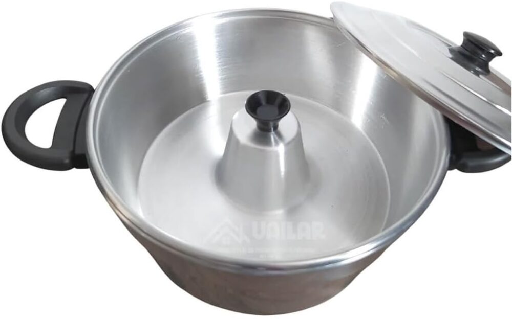 Kit banho maria 2,4 L N20 forma de pudim aluminio reforçado ... - Image 2