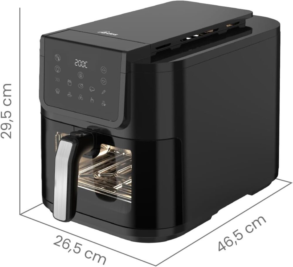 ARDES - ARFRYA08LV Friggitrice Ad Aria 8 litros extra profon... | É bom mesmo? Descubra antes de comprar - Image 4