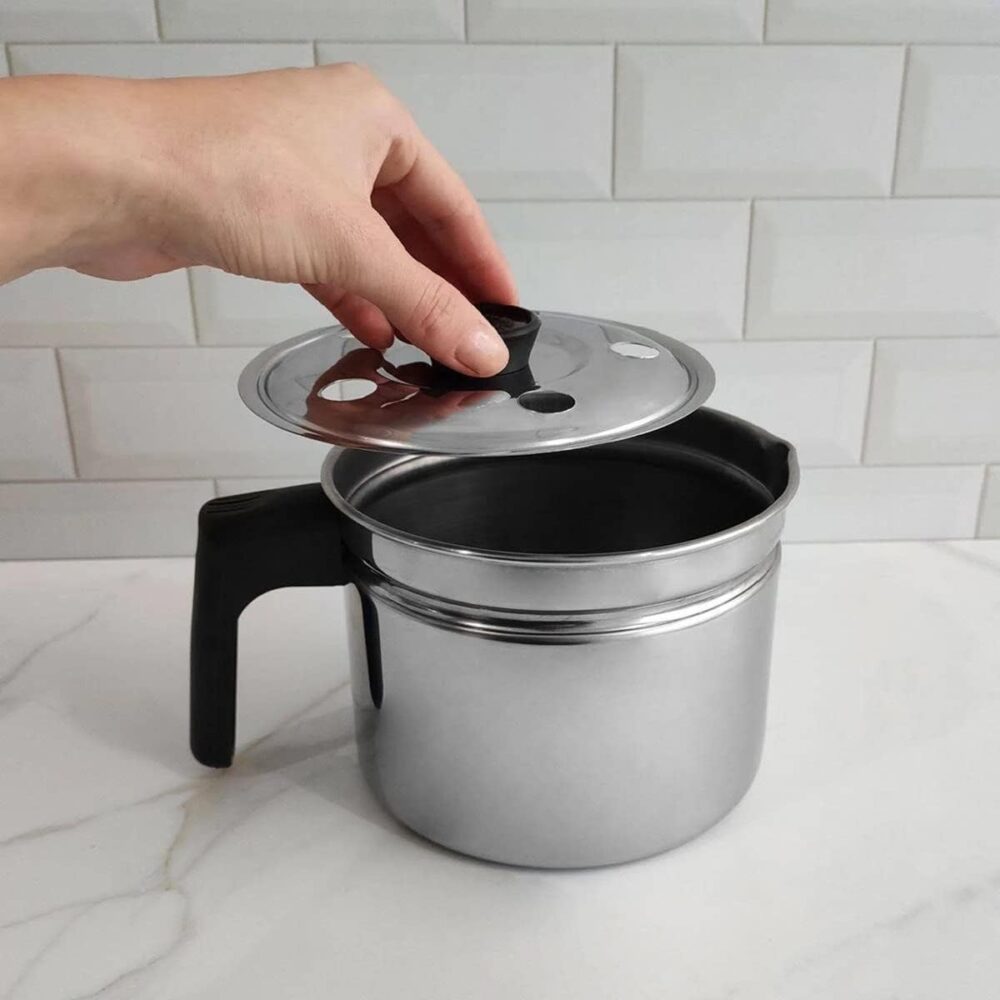 Zanella Caneco Fervedor De Leite 1,5L Leiteira Em Aço Inox C... - Image 2