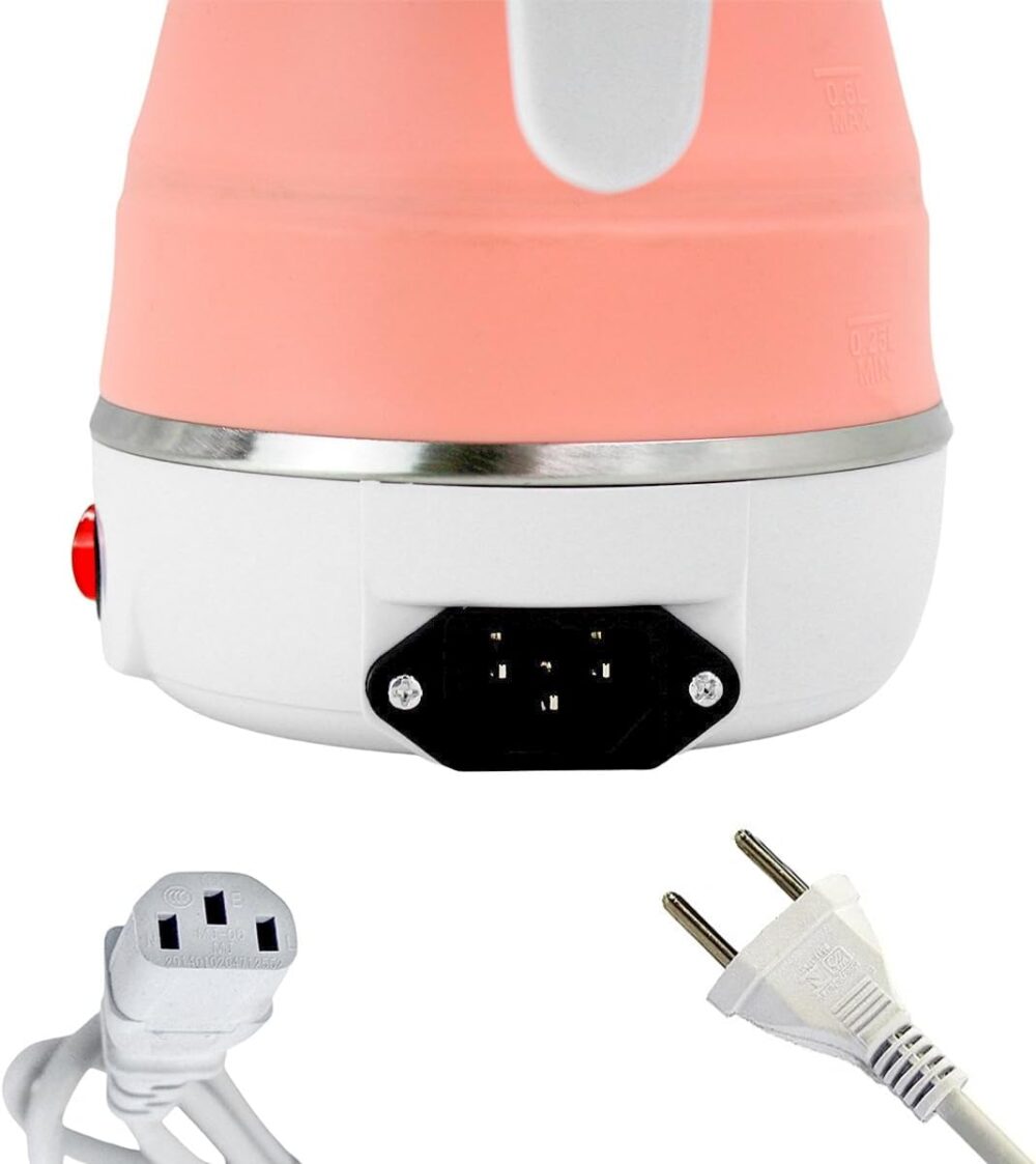 leira Eletrica Dobravel Jarra Bule Silicone 600W 110v 600ml ... - Image 3