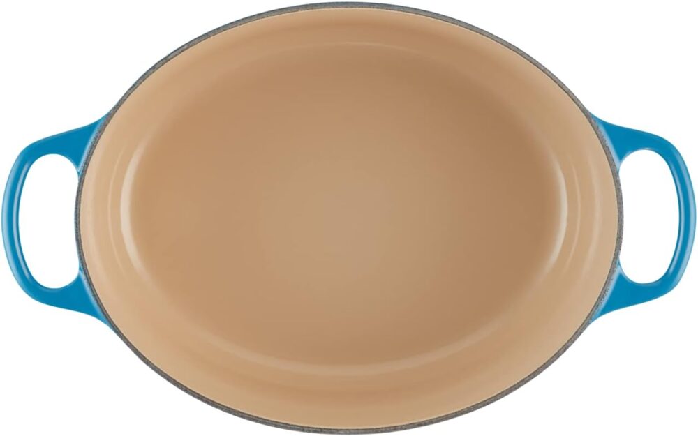 LE CREUSET Panela Oval 27 cm - Signature, Azul Marseille, Fe... - Image 2