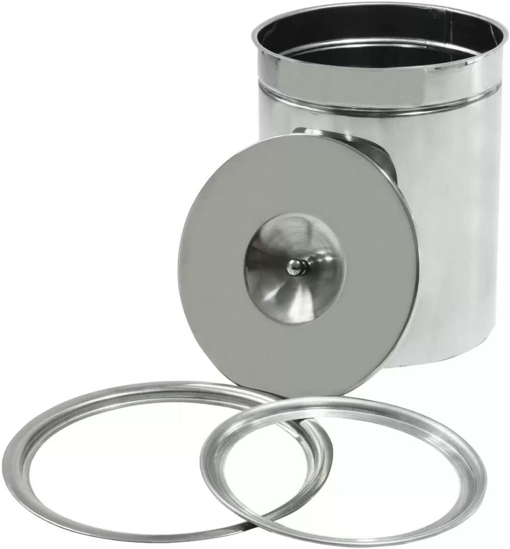 Lixeira Pia Cozinha Embutir Aço Inox 5 Litros - Image 4