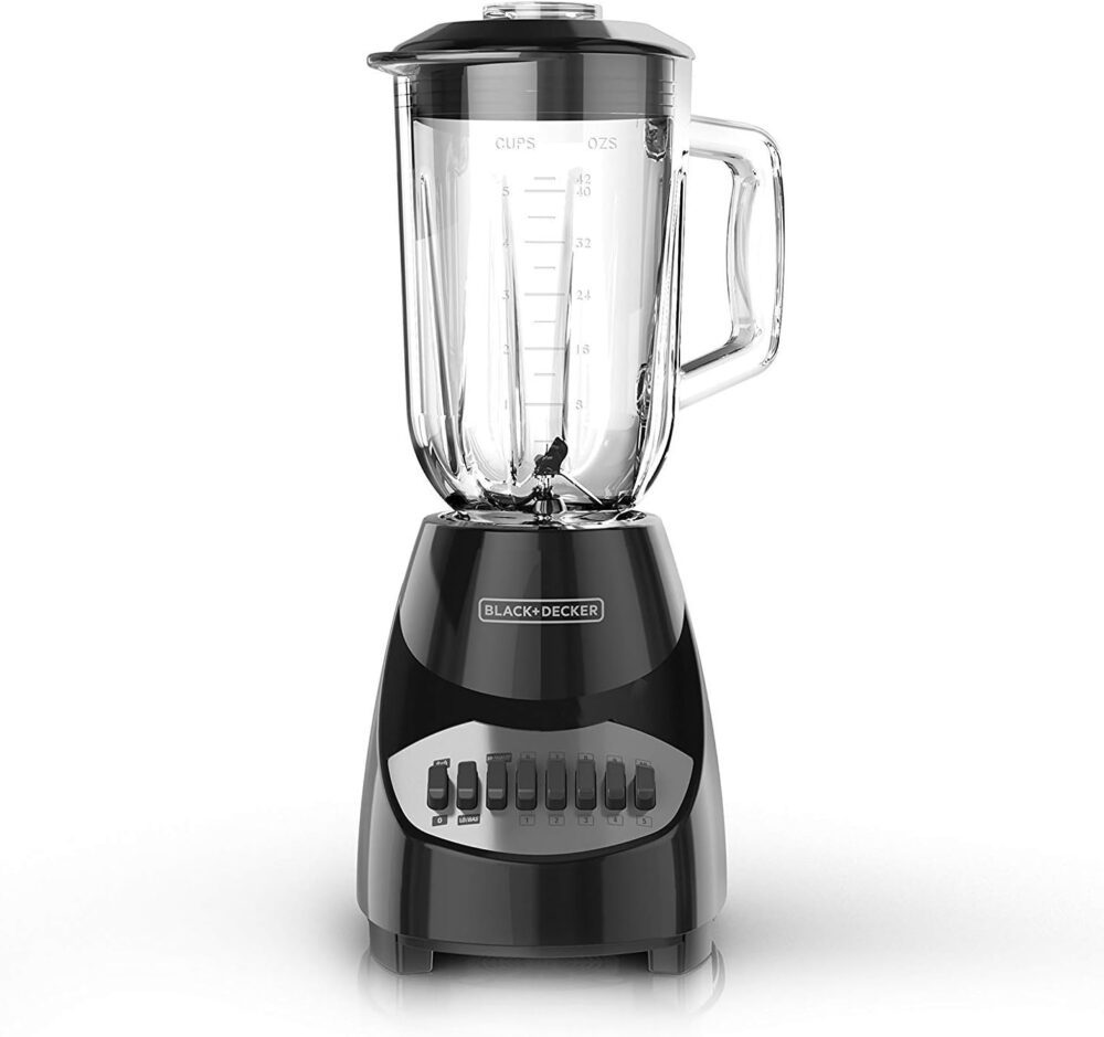 BLACK+DECKER Liquidificador de bancada com pote de vidro de ... - Image 2