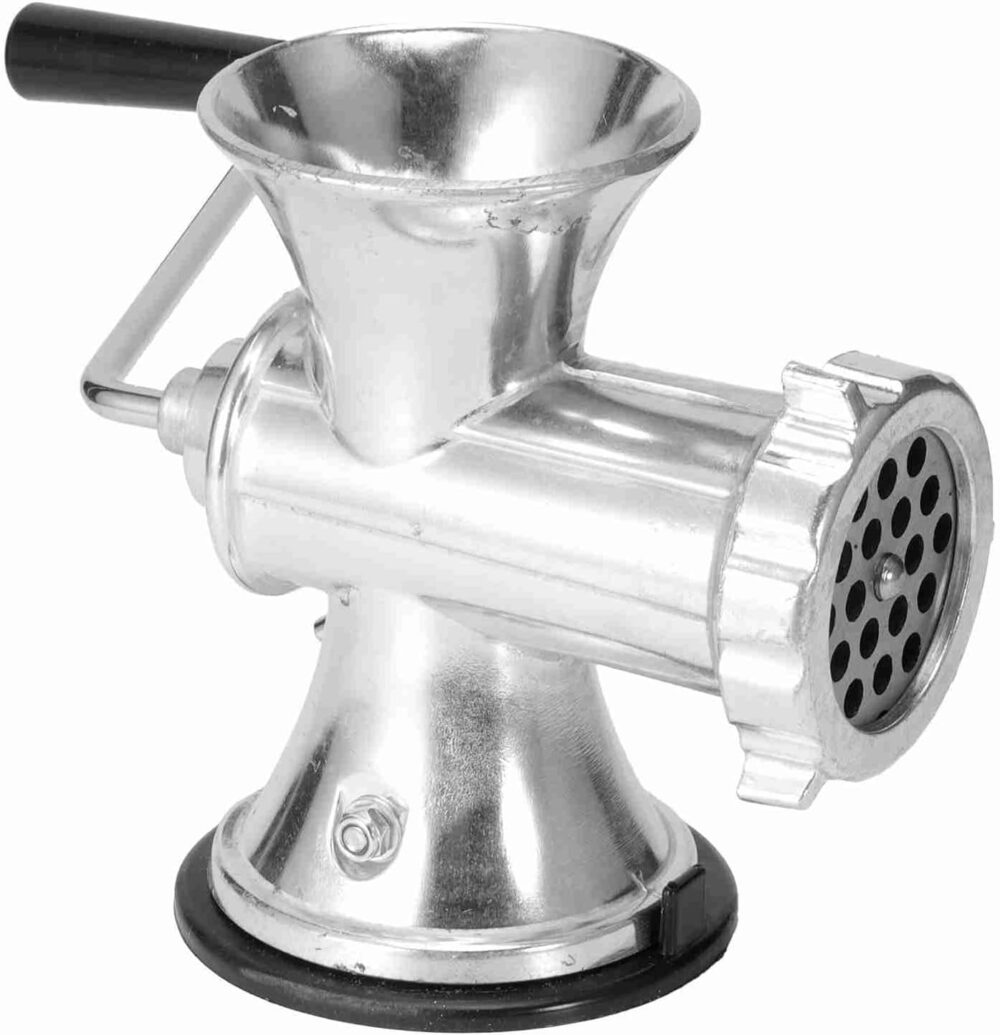 Moedor de Carne Manual Com Copo de Vácuo - Estrutura de Liga...