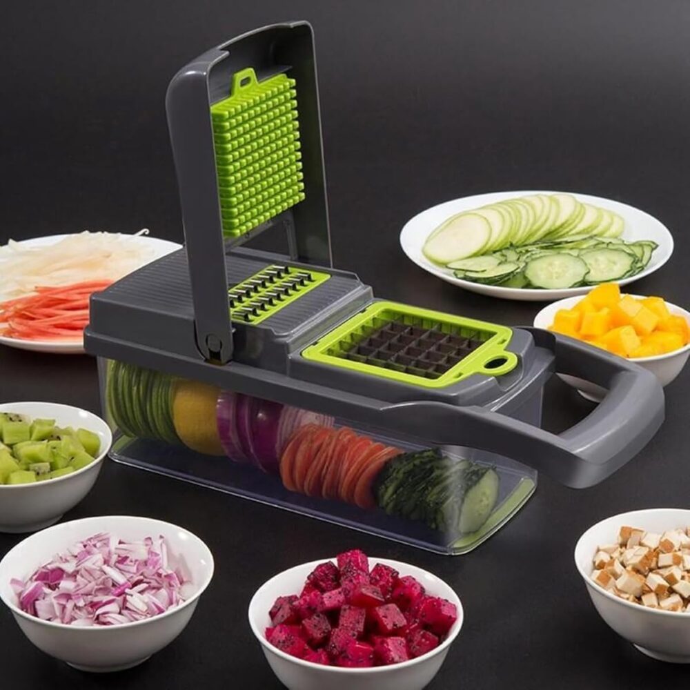Cortador de legumes multifuncional para cebola com fatiador ... - Image 4