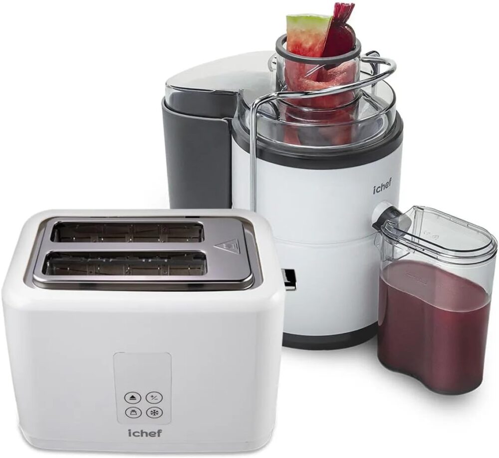 ICHEF Vita Juicer 400W e Torradeira Elétrica Breakfast - Image 2