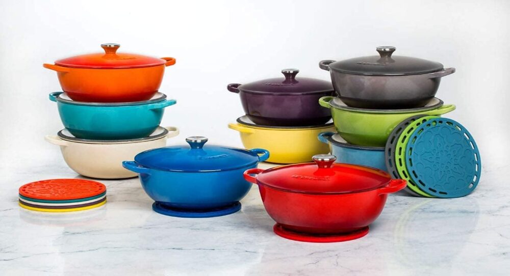 Le Creuset Suporte de Silicone Mandala Black Onyx - Image 6