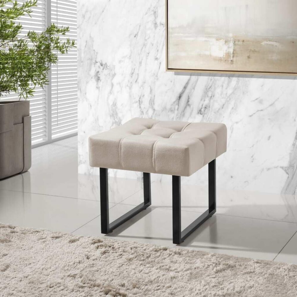 Banqueta Industrial Pés Em Ferro Decorativo，Apropriado para ... - Image 2