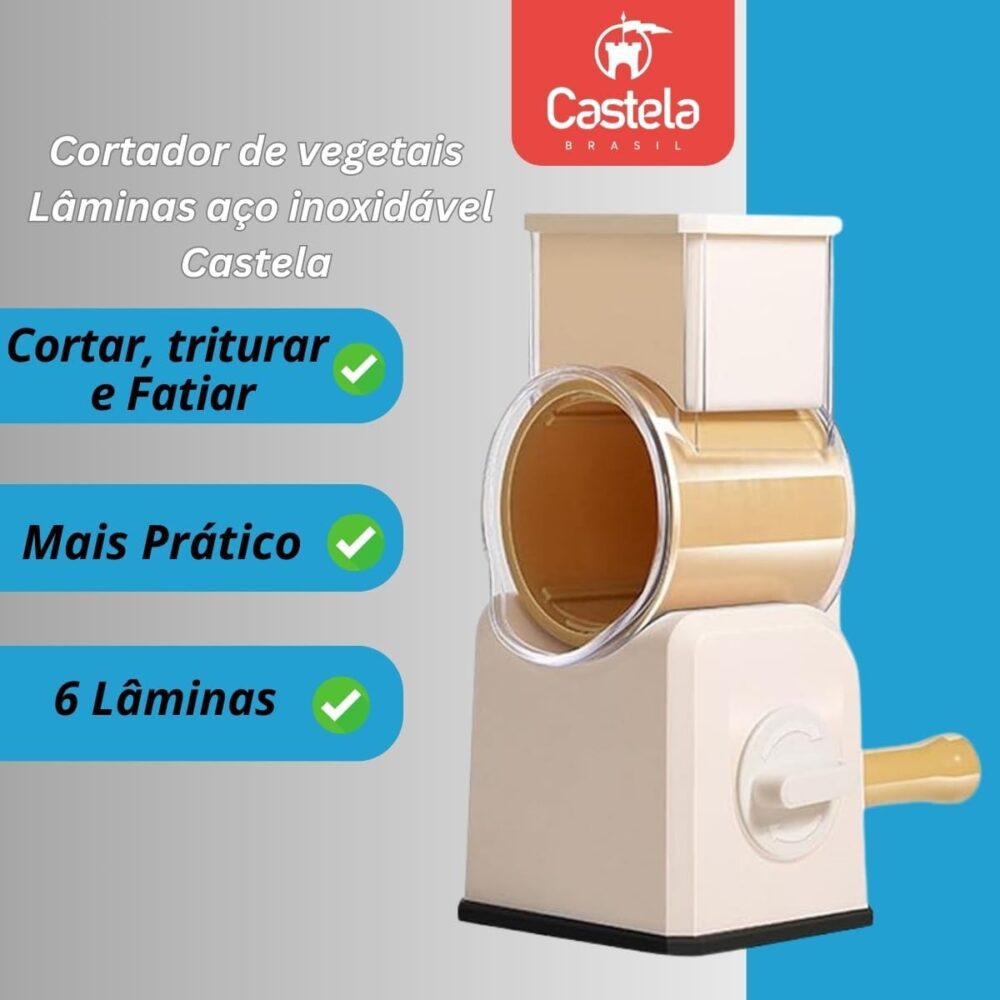 Cortador e Fatiador Vegetais Legumes Frutas Multifuncional B... - Image 7