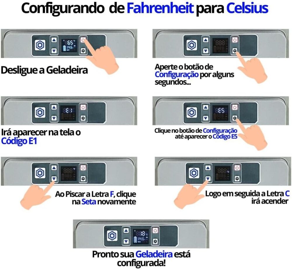 Geladeira Portátil 55 Litros 12v/24v 110v/220v Caminhão Ônib... - Image 8