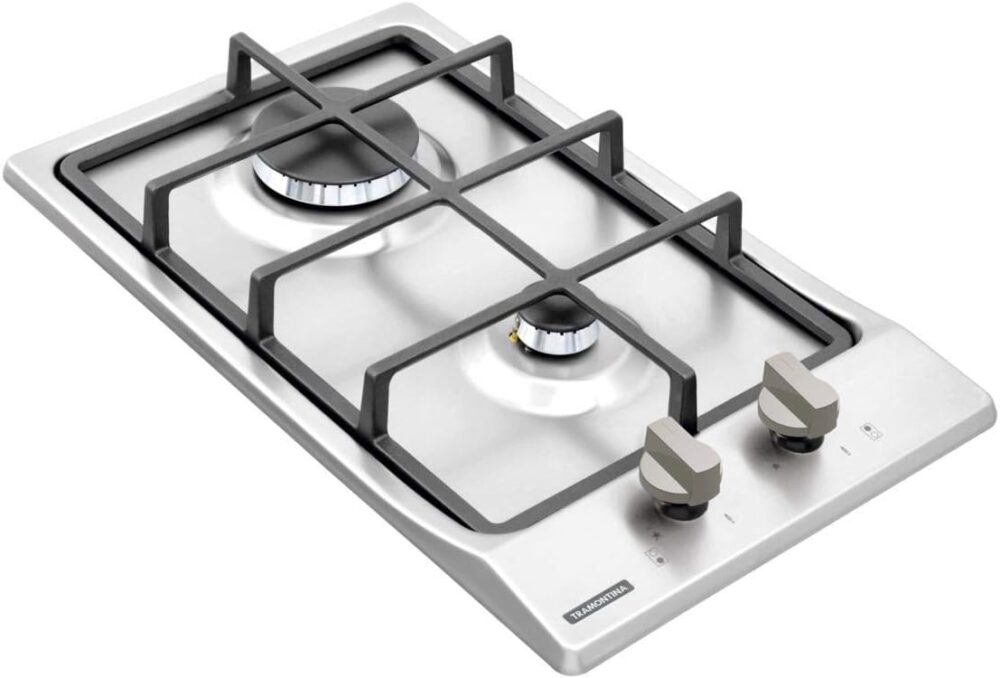 Cooktop Domino 2gx He Safestop 30 Tramontina Inox