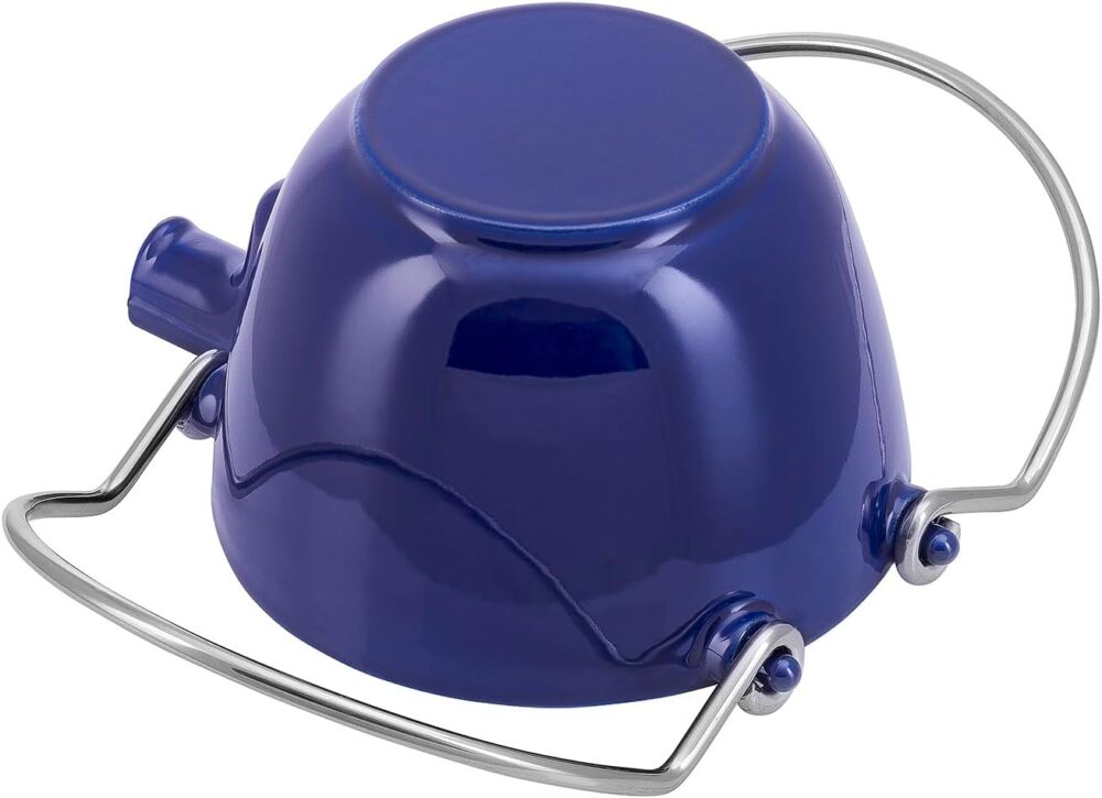 Staub Chaleira redonda de ferro fundido 1 litro - azul escur... - Image 3