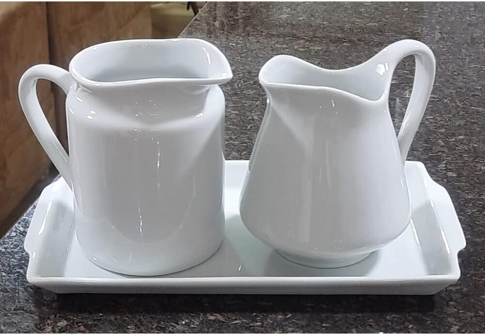 Jogo Café e Chá Mesa Posta, Bandeja + Jarra Leiteira 740ml +... - Image 2