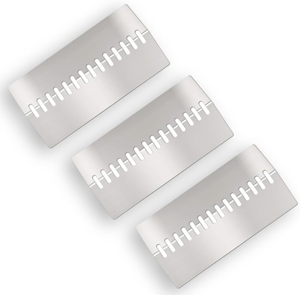 Peças de churrasqueira escudo de placa térmica de aço inoxid...