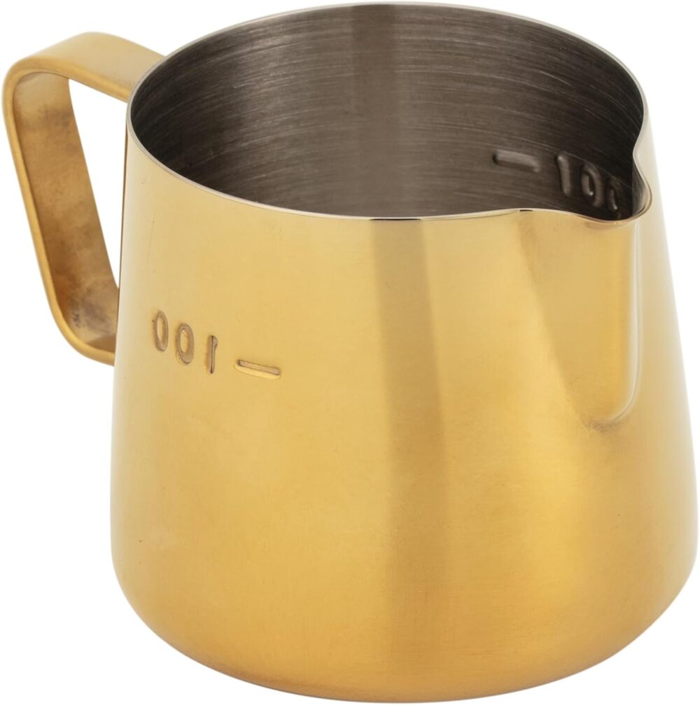 Mimo Style Leiteira Golden em Aço Inoxidável, Capacidade 150... - Image 2
