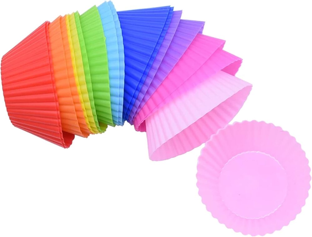 Forma de Silicone para Cupcake Livre de BPA, Antiaderente Fo... | É bom mesmo? Descubra antes de comprar - Image 7