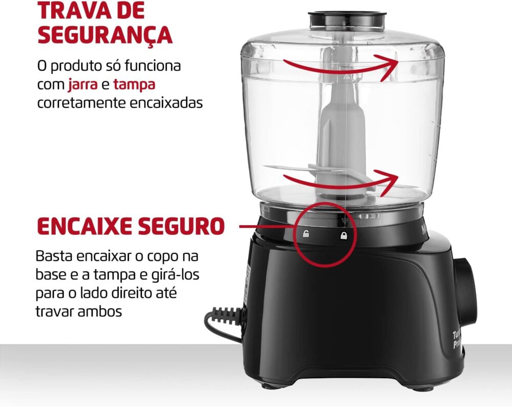 Mini Processador Turbo Pratic 220V, Mondial - MP-16-B - Image 5