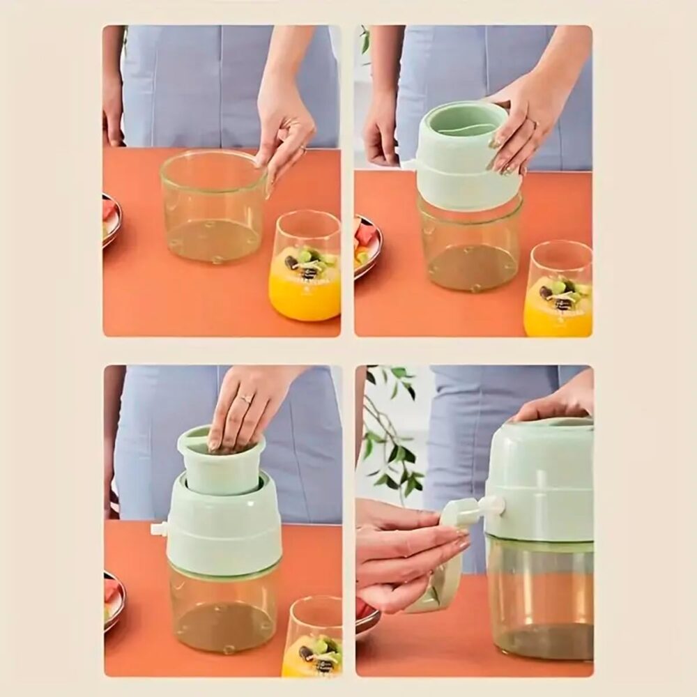 Máquina De Raspadinha Cortador Triturador De Gelo Manual Sor... - Image 3