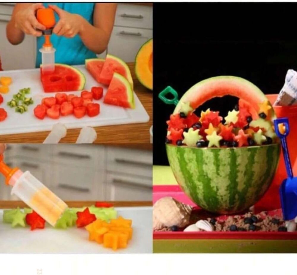 Cortador de Frutas e Legumes em Formato Decorativo Divertido - Image 4