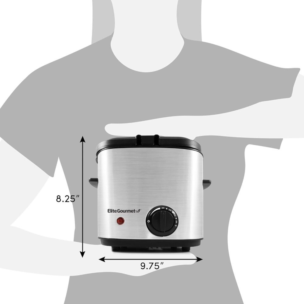 Elite Gourmet Cesta removível EDF1550# fritadeira elétrica t... | É bom mesmo? Descubra antes de comprar - Image 7