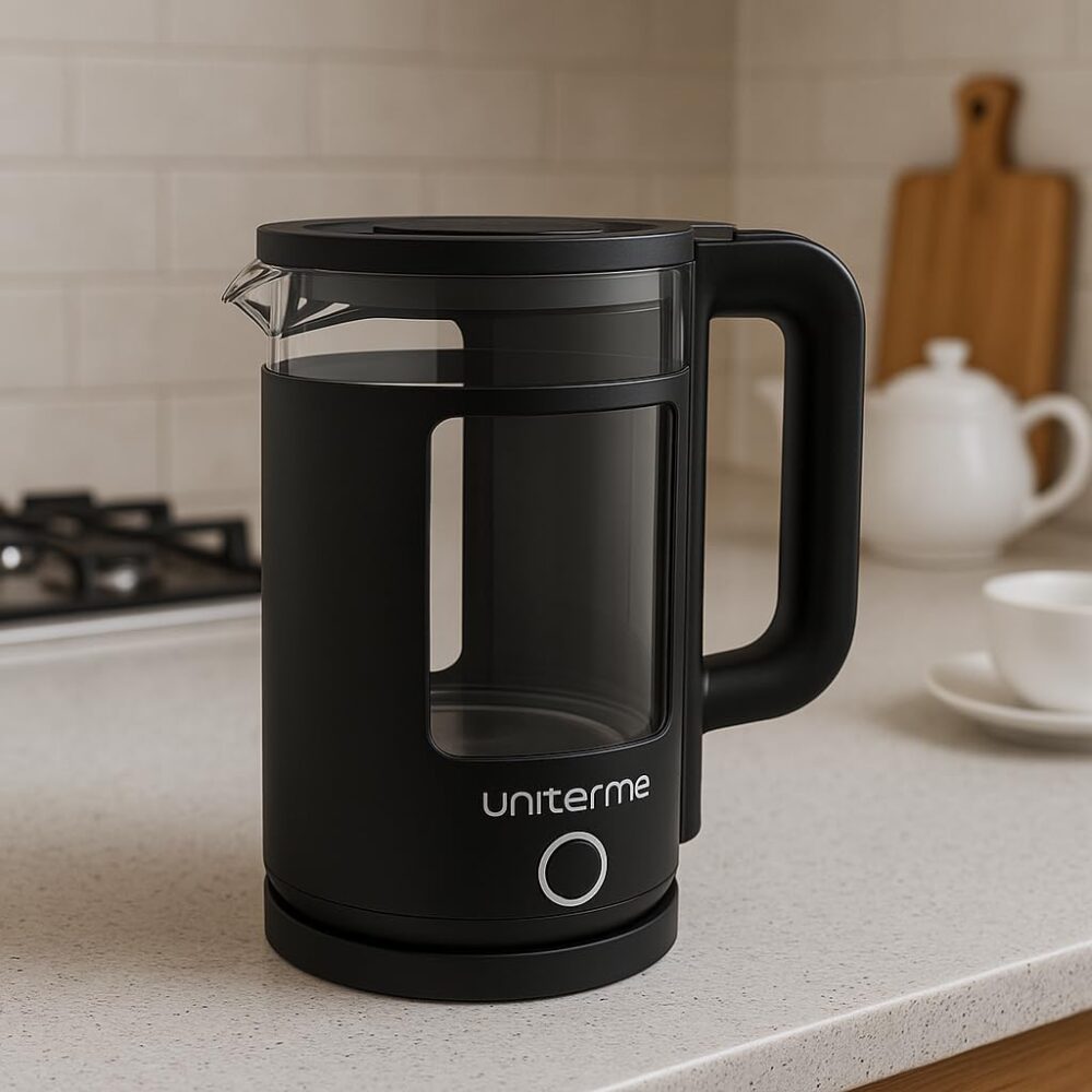 Chaleira Elétrica Mali 1,5L em Vidro com Base 360º Inox e Pr... - Image 2