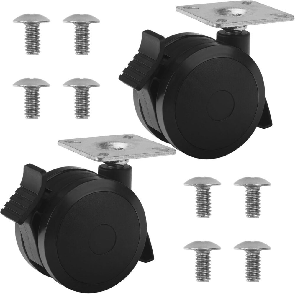 Rodízio fixo 69827 com ferragens para churrasqueiras Weber S...