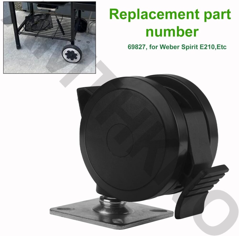 Rodízio fixo 69827 com ferragens para churrasqueiras Weber S... - Image 6