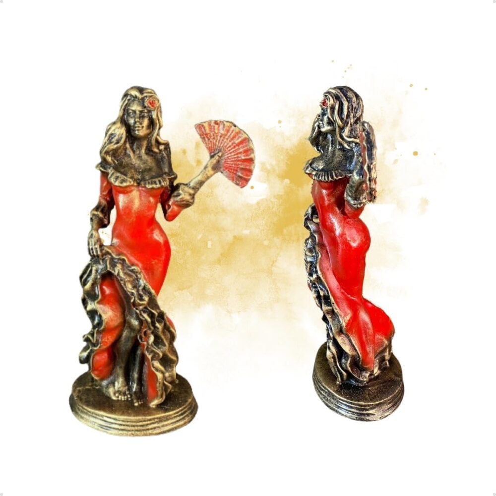 Imagem Maria Padilha Vermelha Estatua em Resina 24 cm